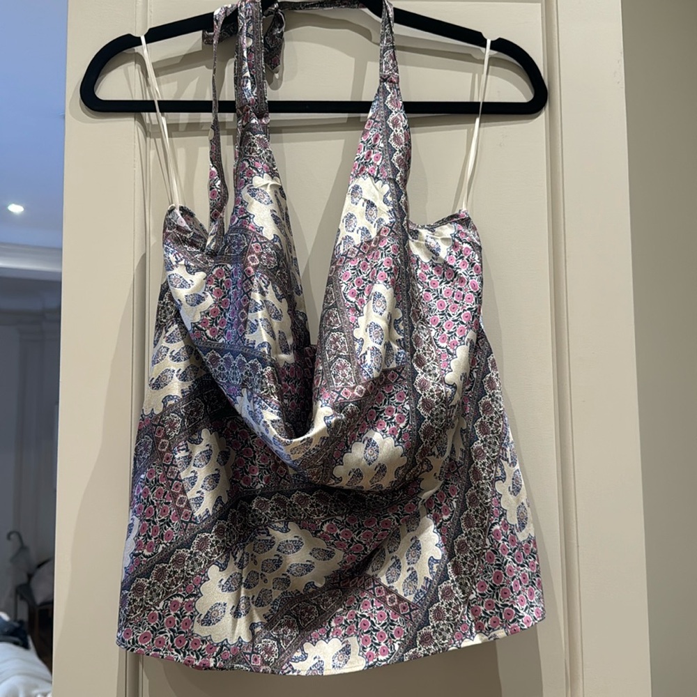CAMI NYC - Jackie Cami in Patchwork Paisley
